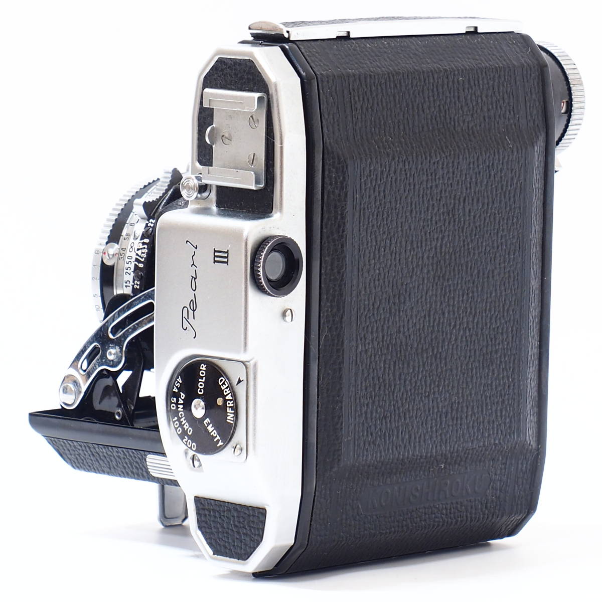 小西六 Pearl IIIL Hexar 75mm F3.5 6x4.5 120 Film Medium Format by