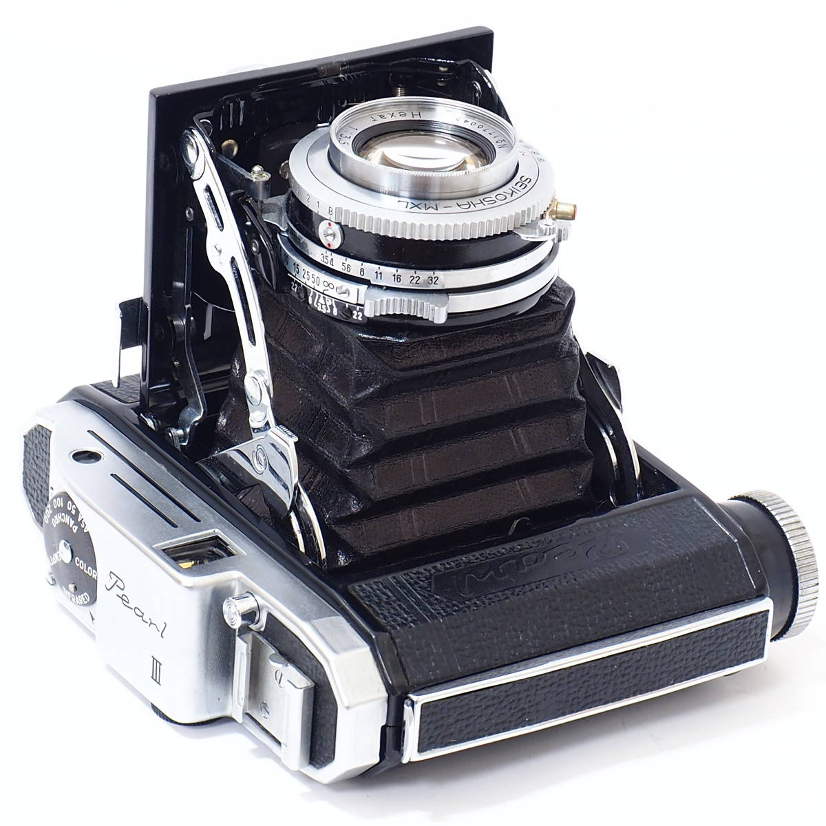 小西六 Pearl IIIL Hexar 75mm F3.5 6x4.5 120 Film Medium Format by