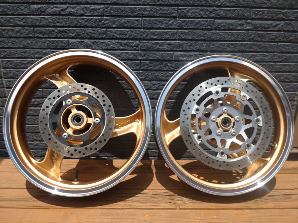 Kawasaki ZX14R用 純正アルミホイル アクスルシャフトセット