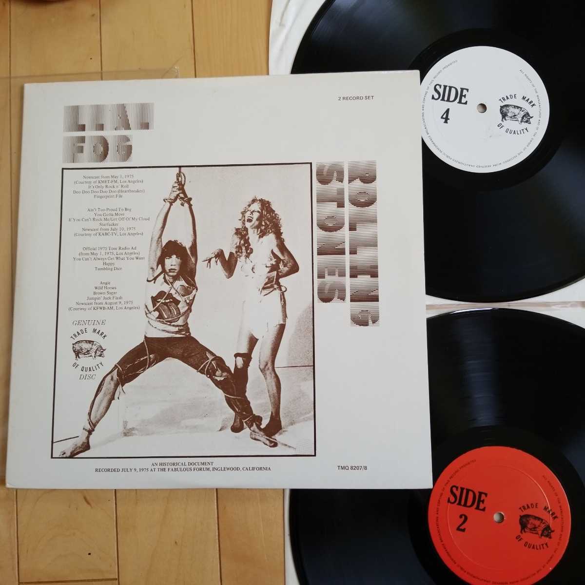 品質保証，格安 超激レア 2LP TMOQ L.A.FOG / THE ROLLING STONES(Rolling Stones)｜売買されたオークション情報、yahooの商品情報をアーカイブ公開 - オークファン R