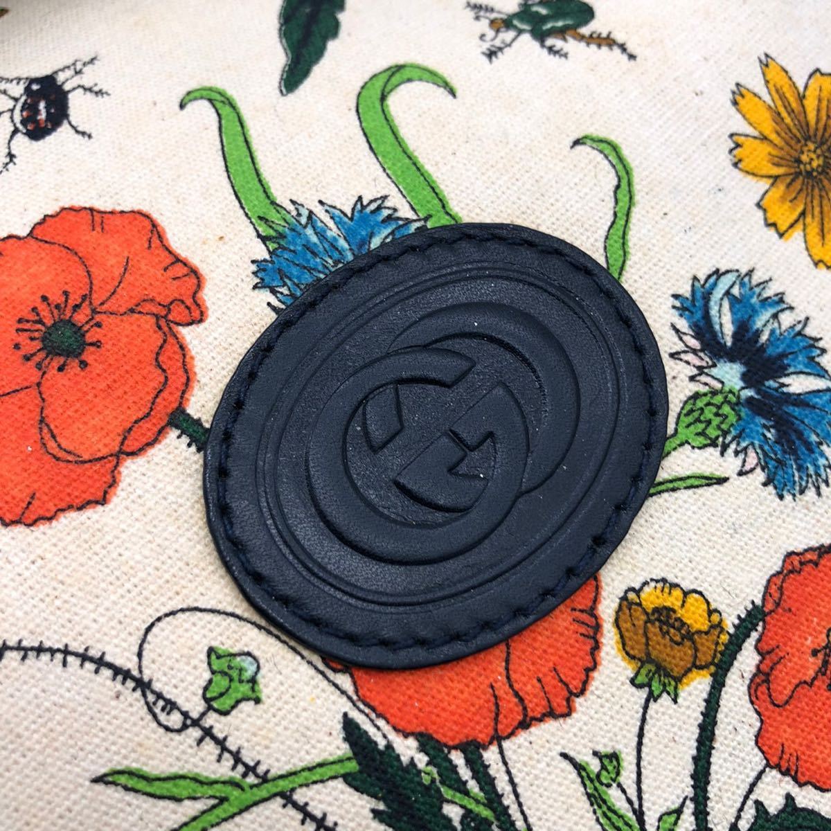 1円 【美品】GUCCI グッチ フローラ 花柄 ボタニカル ショルダーバッグ 