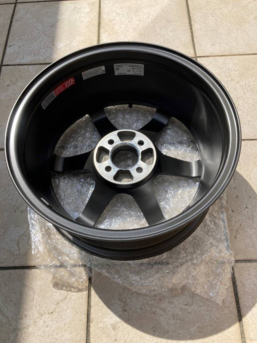 ☆RAYS TE37 SONIC 16×7J+25 FACE-4 4H PCD100 2本セット ☆低走行美品 