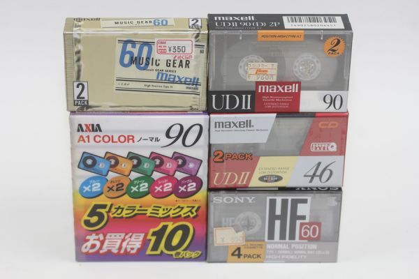 maxell 5本セット UDI カセットテープ70分×2pack 54