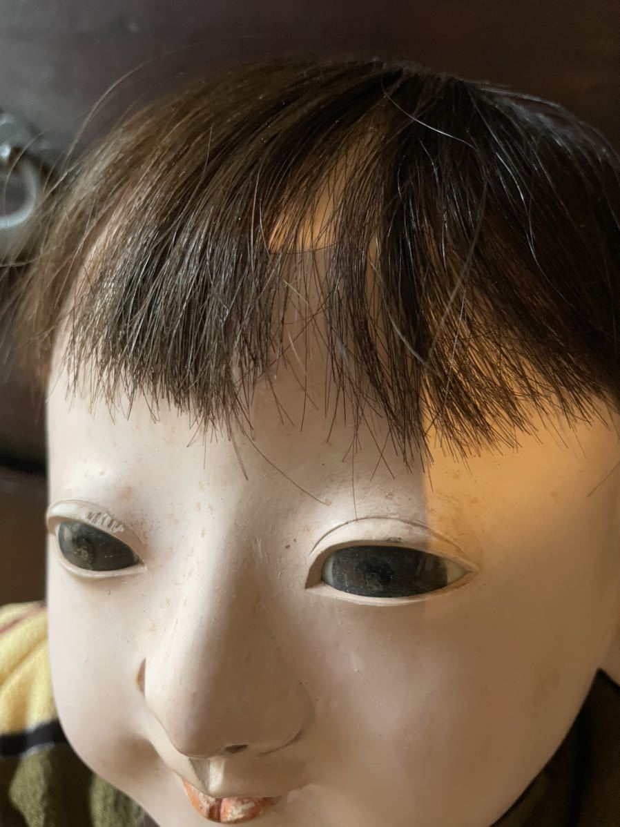 市松人形 大正時代 男の子 傷あり(市松人形)｜売買されたオークション