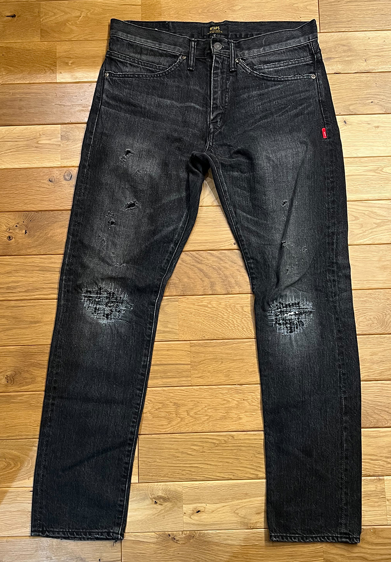 WTAPS ダブルタップス 17SS BLUES VERY SKINNY TRASH COLOR:BLACK SIZE 