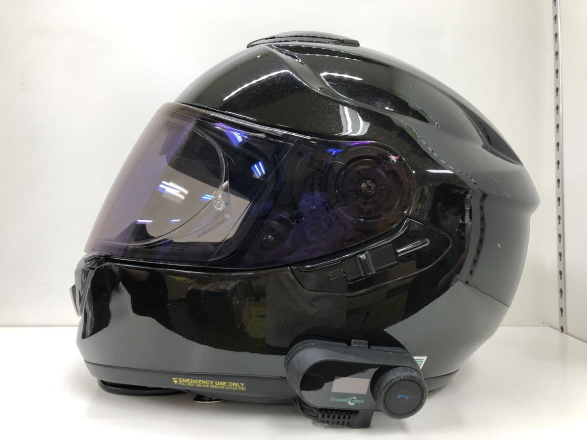 SHOEI GT-Air フルフェイスヘルメット ブラック Lサイズ 59㎝ FeedConn