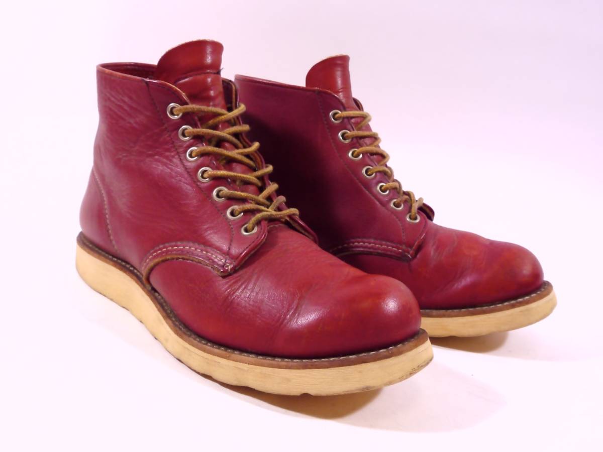 極上オロラセット REDWING 90年代 四角犬タグ/オリジナル 8166 赤茶 