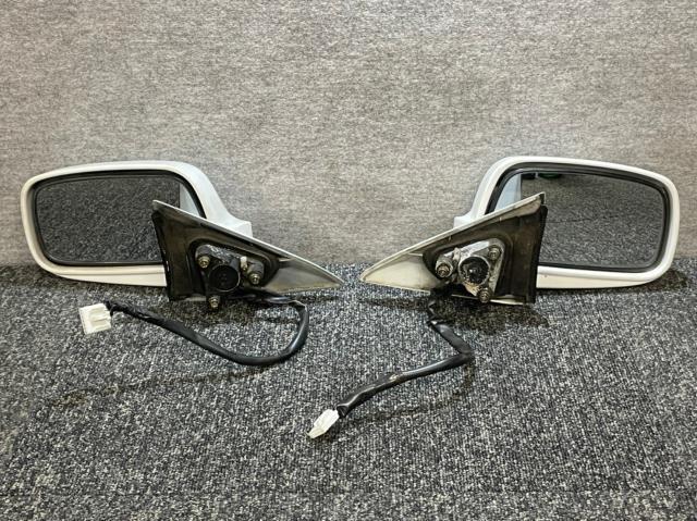 カローラレビン E-AE92 純正 ドアミラー 左右セット 電動格納 040 動作 