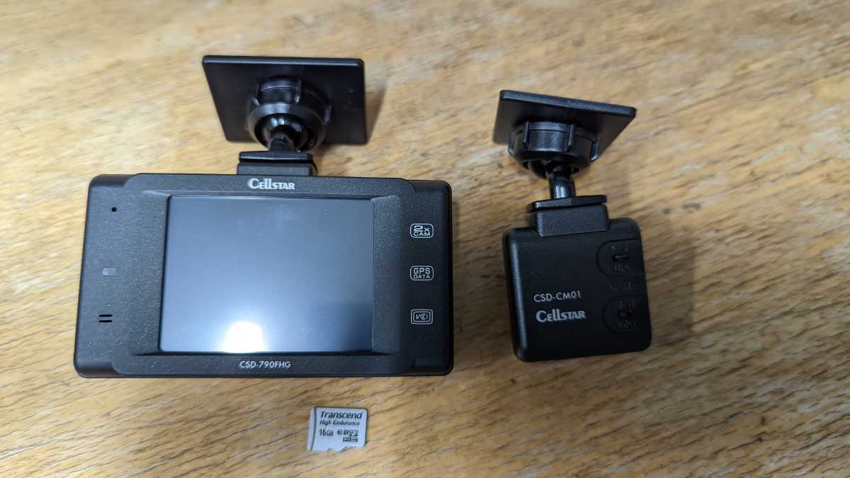 セルスター ドライブレコーダー CSD-790FHG CSD-CM01 セルスターCSD
