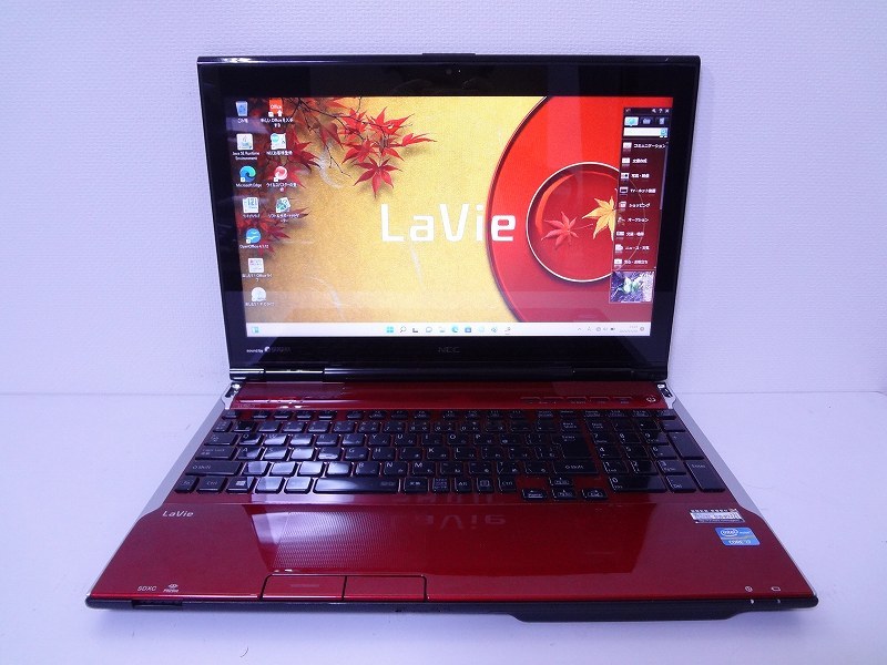 ⅰ7 SSD搭載で快適 タッチパネル ブルーレイ フルHD カメラ付 Win11