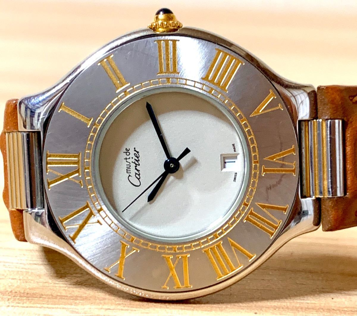 カルティエ マスト21 レディース Cartier 腕時計 - Yahoo!オークション