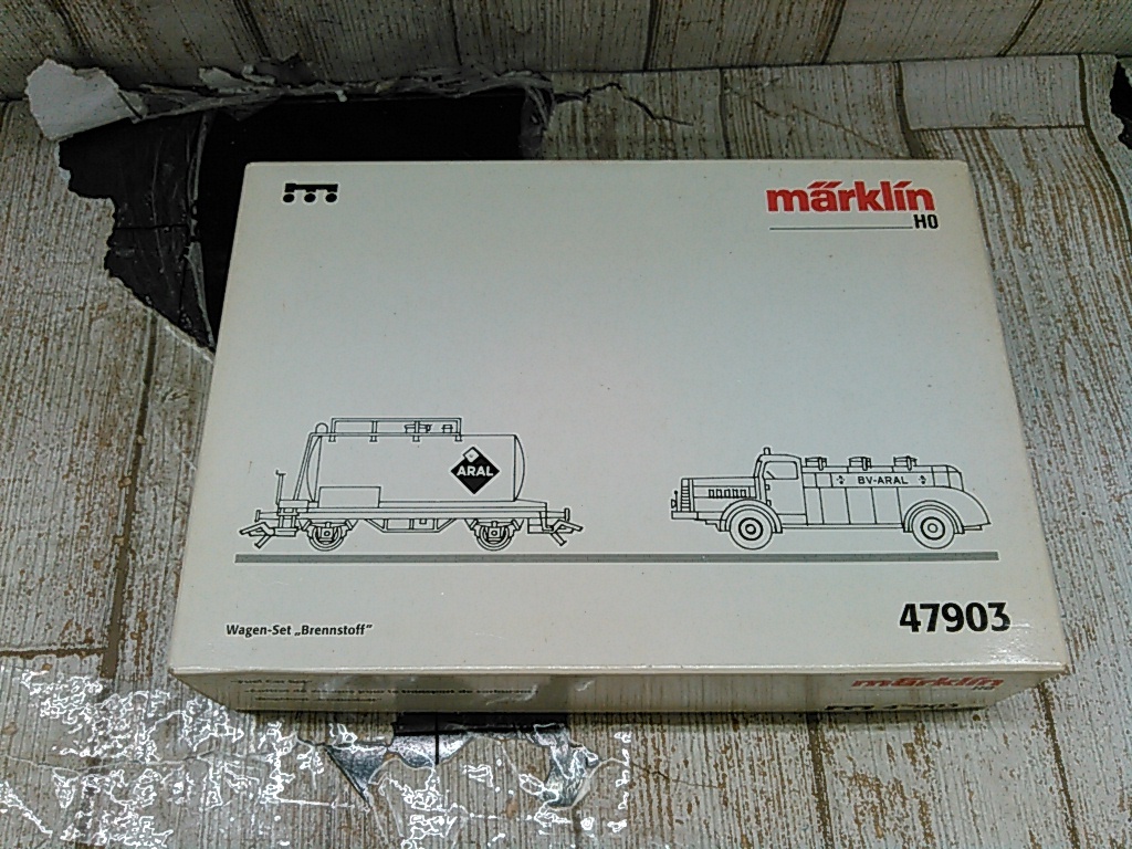 Hc5736-102♪【60】marklin HO 47903 Wagen-Set Brennstoff メルクリン
