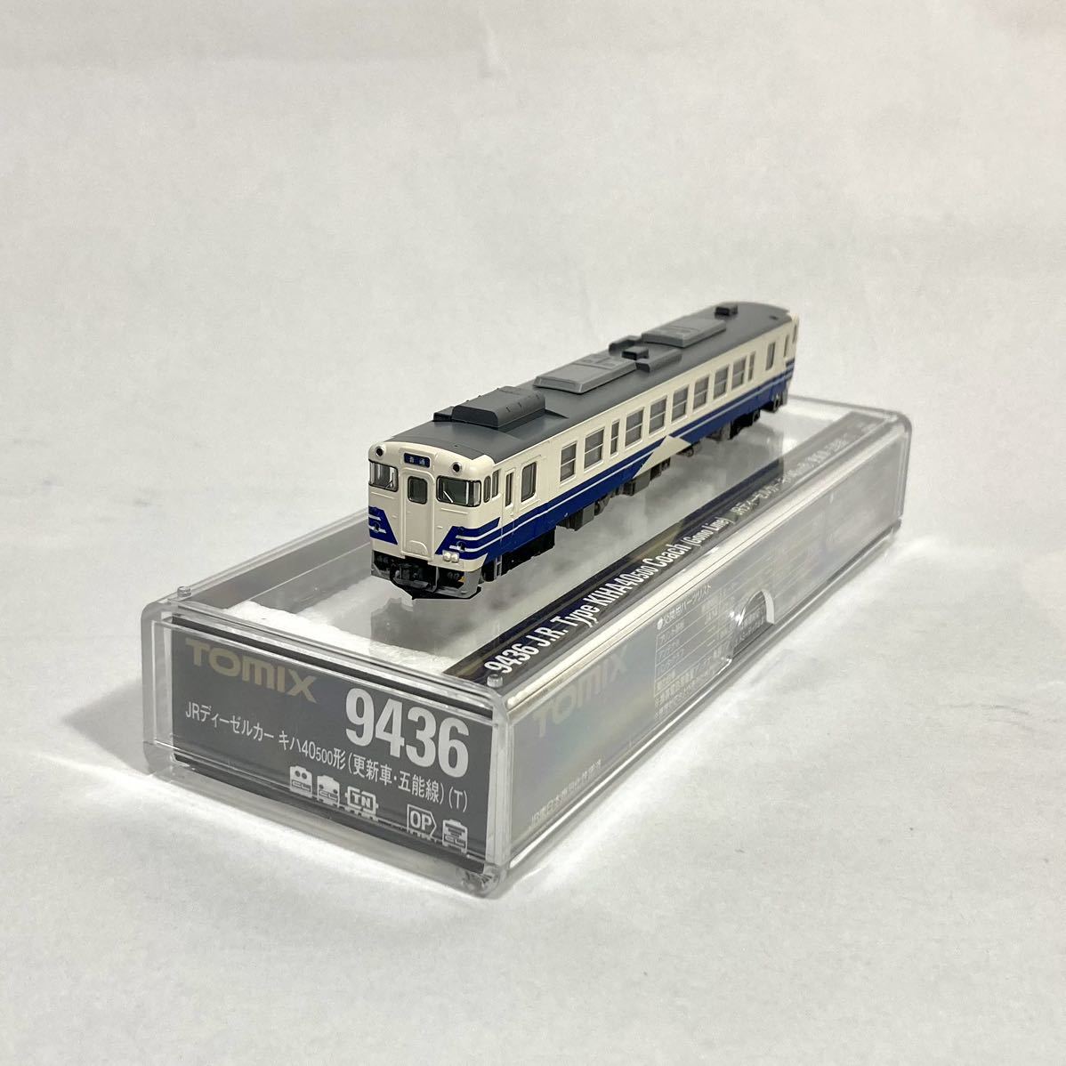 【未使用品】TOMIX 9436 キハ40 500形(更新車・五能線)(T) ① TOMIX 9436 キハ40 500 更新車・五能線(T) 0 キハ40 TOMIX