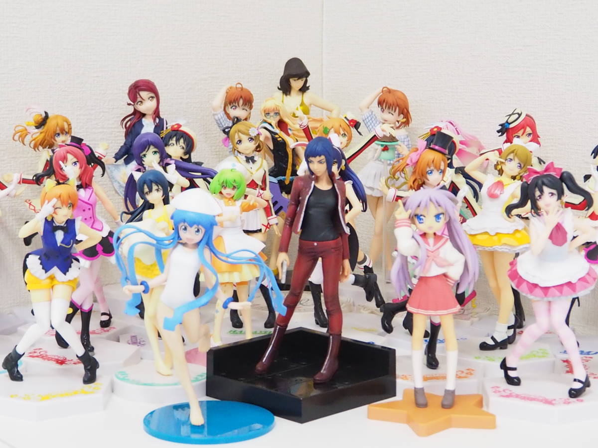 【送料無料】●ラブライブ!・マクロス・らき☆すた 等 美少女フィギュア まとめ売り セット ※ジャンク品［ ＃Y16 ］ 一番くじプレミアム こらぼれ～しょんず : B賞 「ラブライブ！スーパースター!!」公式サイト 玫花綺