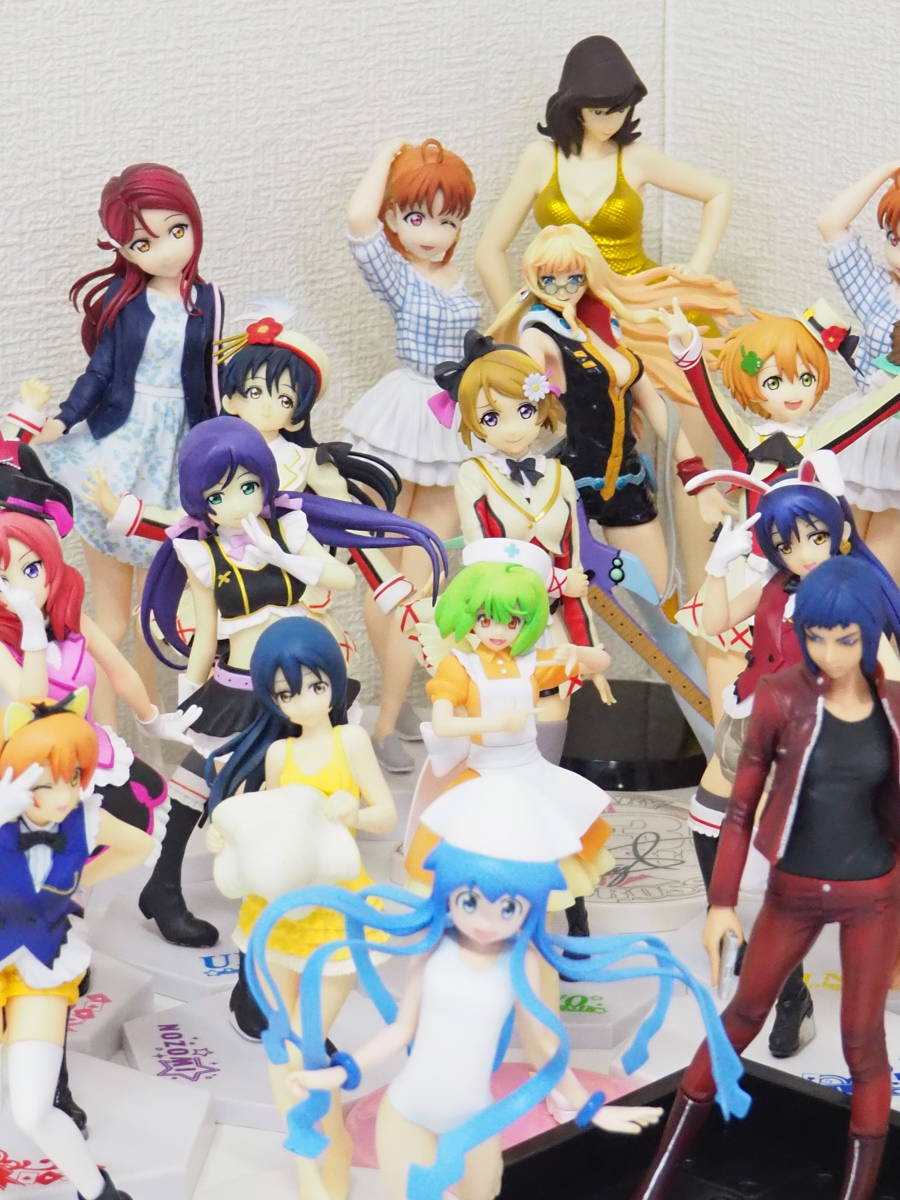 【送料無料】●ラブライブ!・マクロス・らき☆すた 等 美少女フィギュア まとめ売り セット ※ジャンク品［ ＃Y16 ］ 一番くじプレミアム こらぼれ～しょんず : B賞 「ラブライブ！スーパースター!!」公式サイト 玫花綺