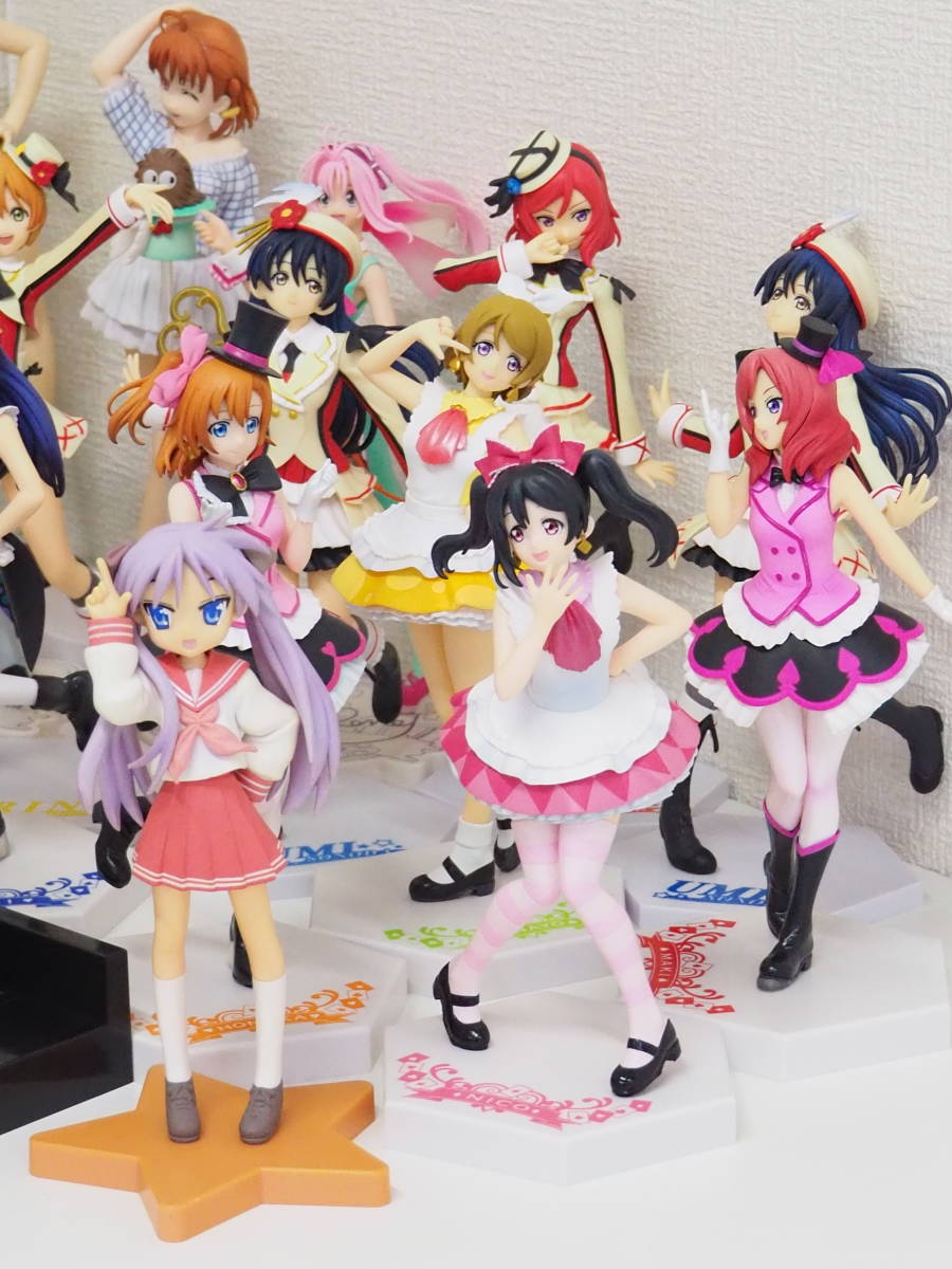 【送料無料】●ラブライブ!・マクロス・らき☆すた 等 美少女フィギュア まとめ売り セット ※ジャンク品［ ＃Y16 ］ 一番くじプレミアム こらぼれ～しょんず : B賞 「ラブライブ！スーパースター!!」公式サイト 玫花綺