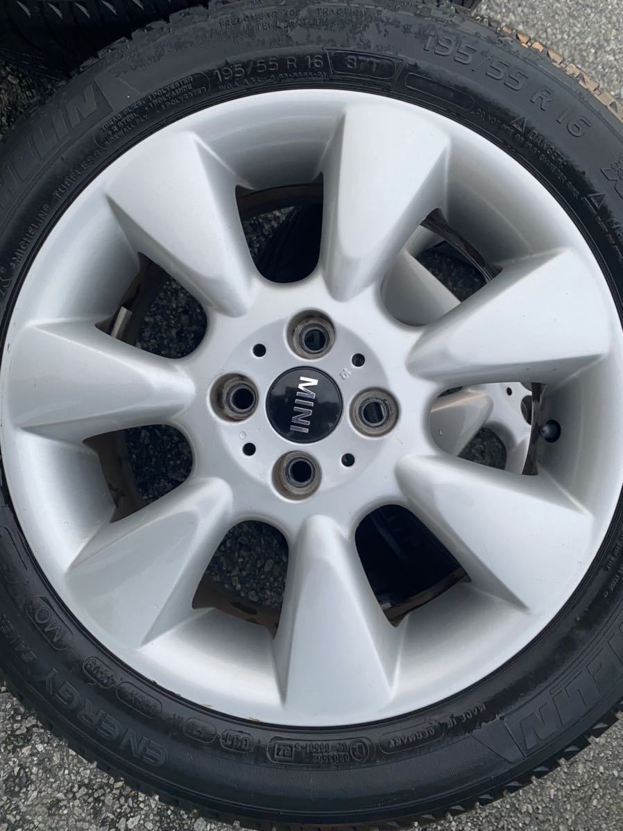 MINI純正クーパー 純正アルミホイール 16インチ195/55R16 4本 PCD100 4 