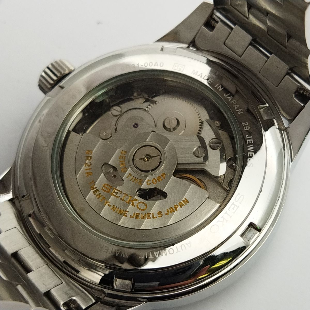 美品】セイコー メカニカル 6R21-00A0/SARC015 自動巻 メンズ 