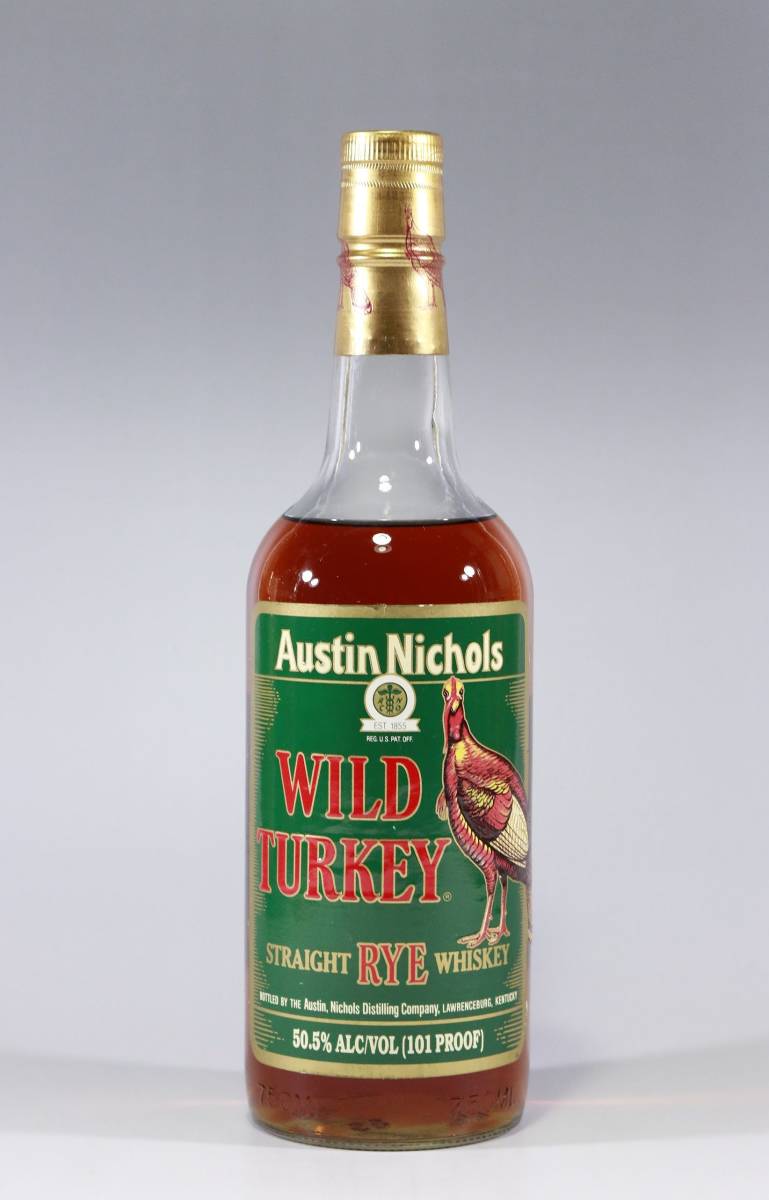 ◇WILD TURKEY RYE 50.5％ALC / VOL(101PROOF) 750ML 未開栓 ワイルド