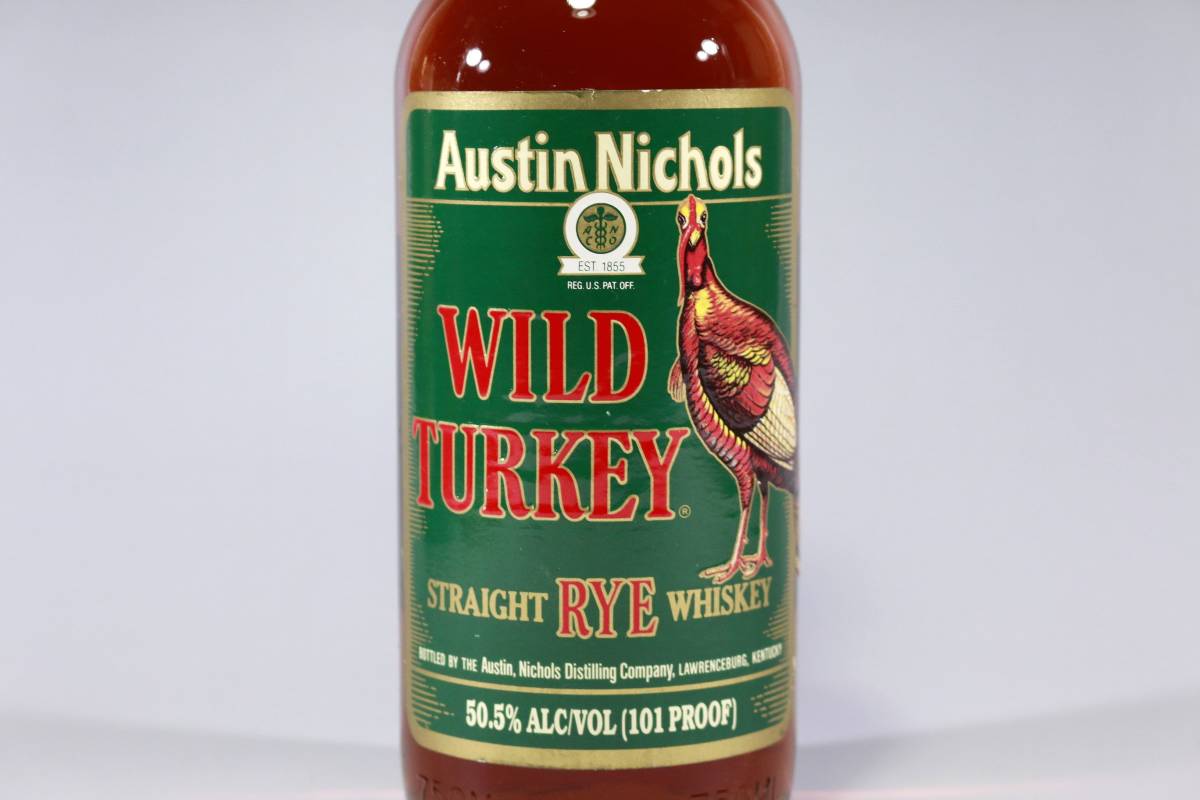 ◇WILD TURKEY RYE 50.5％ALC / VOL(101PROOF) 750ML 未開栓 ワイルド
