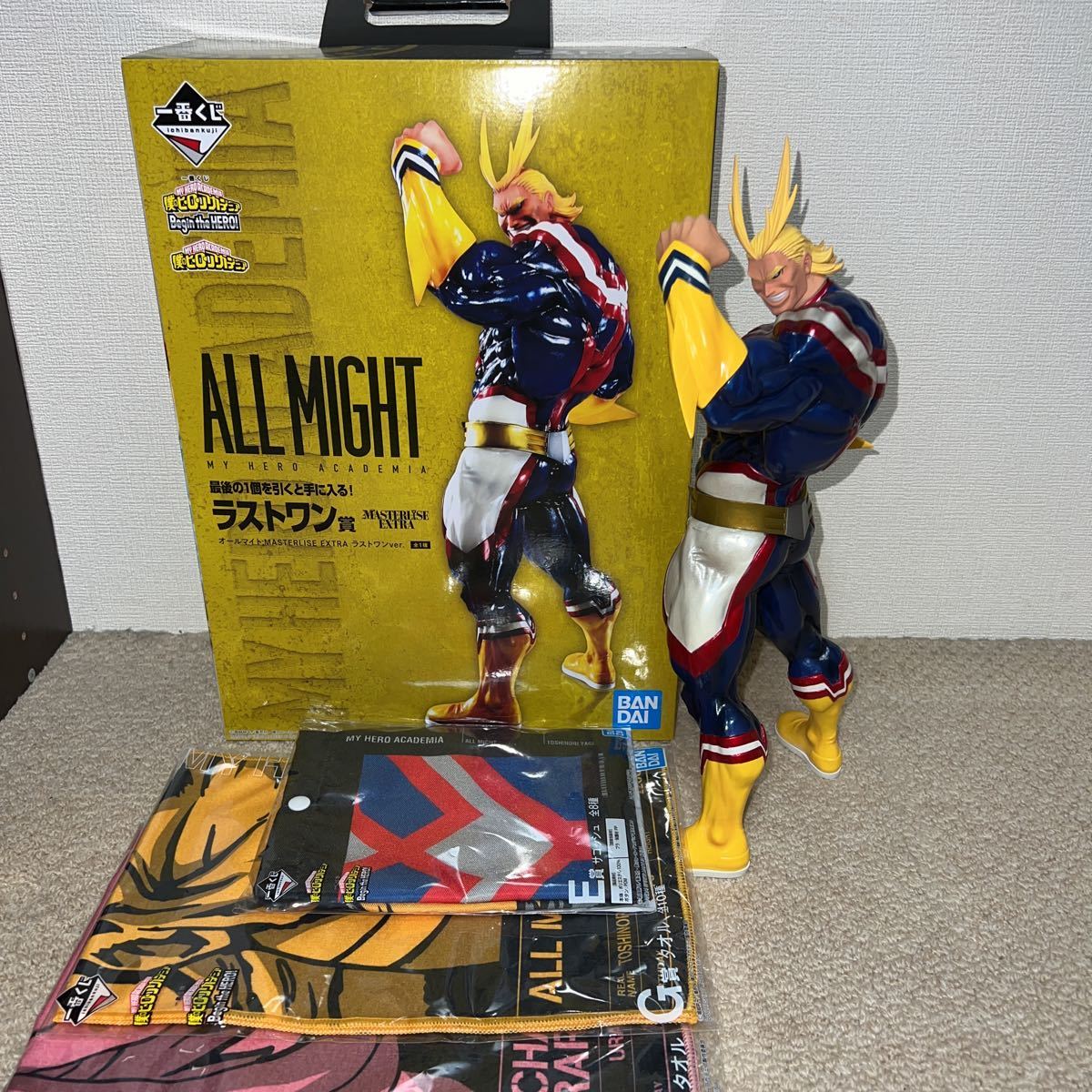 超激得，超激得，HOT 僕のヒーローアカデミア 一番くじ Bigin the HERO ラストワン賞 オールマイト フィギュア MASTERRISE EXTRA(コミック、アニメ)｜売買されたオークション情報、yahooの商品情報をアーカイブ公開 - オー その他