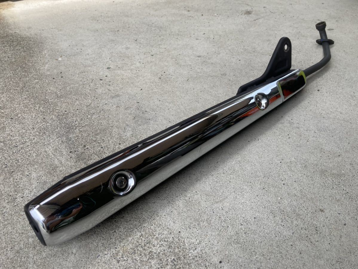ホンダ　スーパーカブ／クロスカブ110　純正　マフラー フルエキ　KZV K1　穴あき無し マフラー 純正 スーパーカブ110 品番：HM 美品 売約済みクロスカブ110の純正マフラーが入荷しました