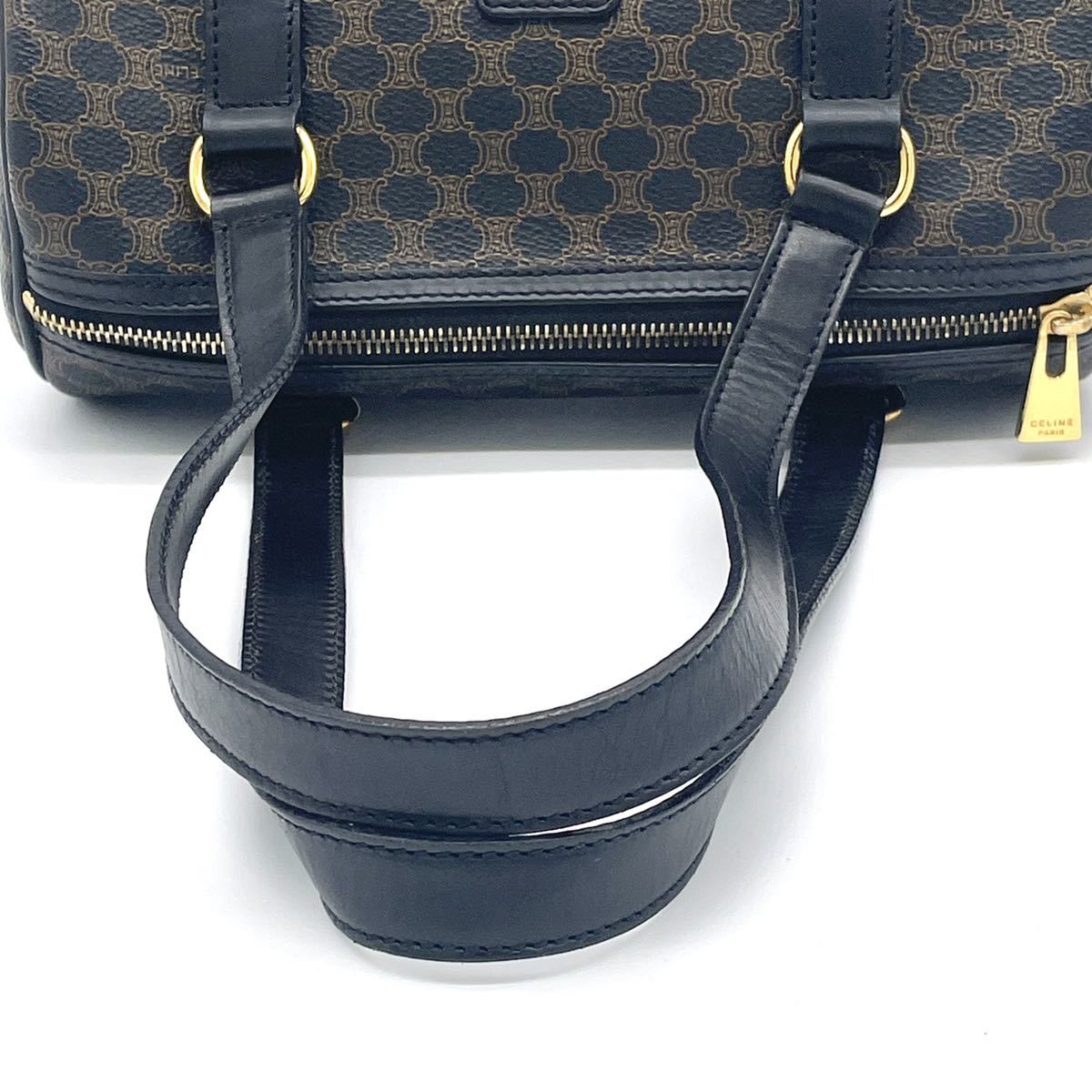 1円 希少 極美品 CELINE セリーヌ マカダム柄 ブラゾンロゴ 1円 希少 極美品 CELINE セリーヌ マカダム柄 ブラゾンロゴ
