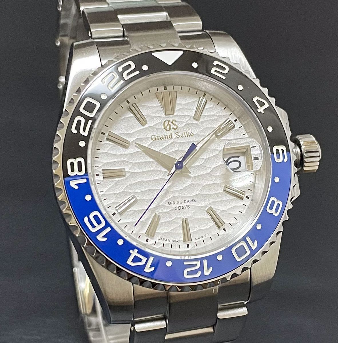 1円~ SEIKO カスタム ダイバーズ 青 黒 GMT mod ブルー 1円~ SEIKO カスタム ダイバーズ 青 黒 GMT mod ブルー