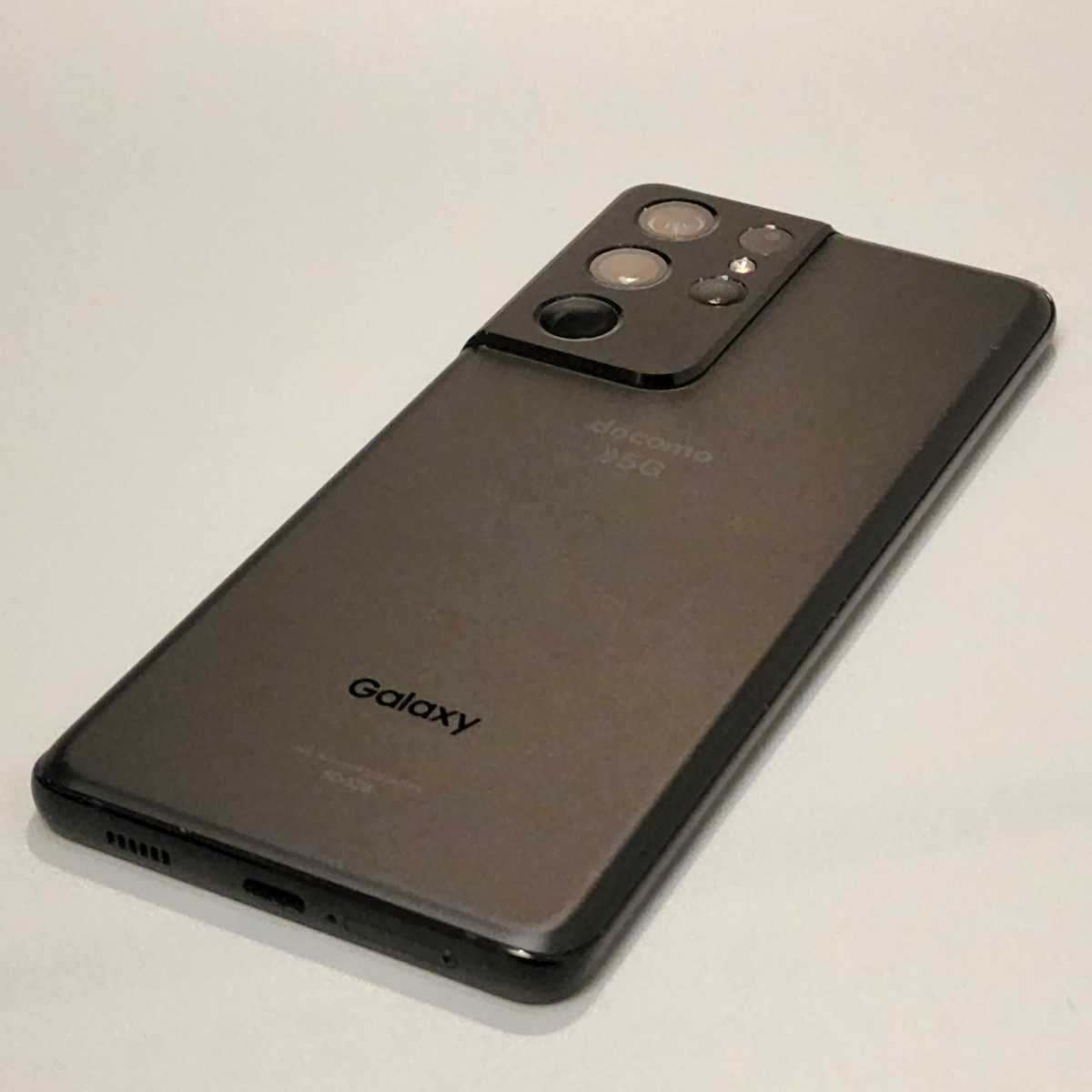 Galaxy S21 Ultra Android 5G ブラック ドコモ版 docomo Galaxy S21