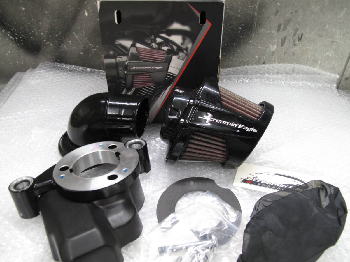 H-D純正OP M8 スクリーミンイーグル ヘビーブリーザー パフォーマンス エアクリーナー 検 ミルウォーキーエイト ソフテイル ツーリング
