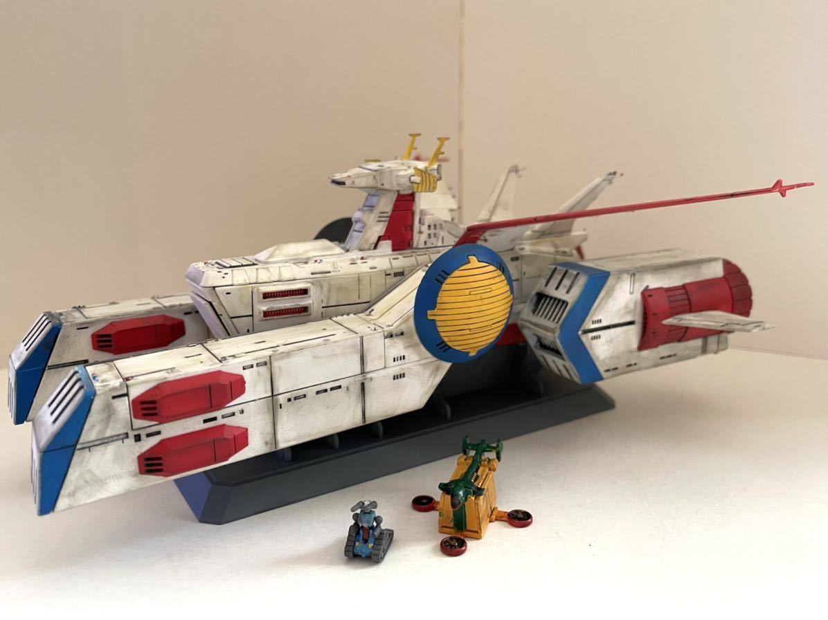 ホワイトベース 完成品 1 1700 塗装済完成品 ガンプラ ガンダム 完成品 売買されたオークション情報 Yahooの商品情報をアーカイブ公開 オークファン Aucfan Com