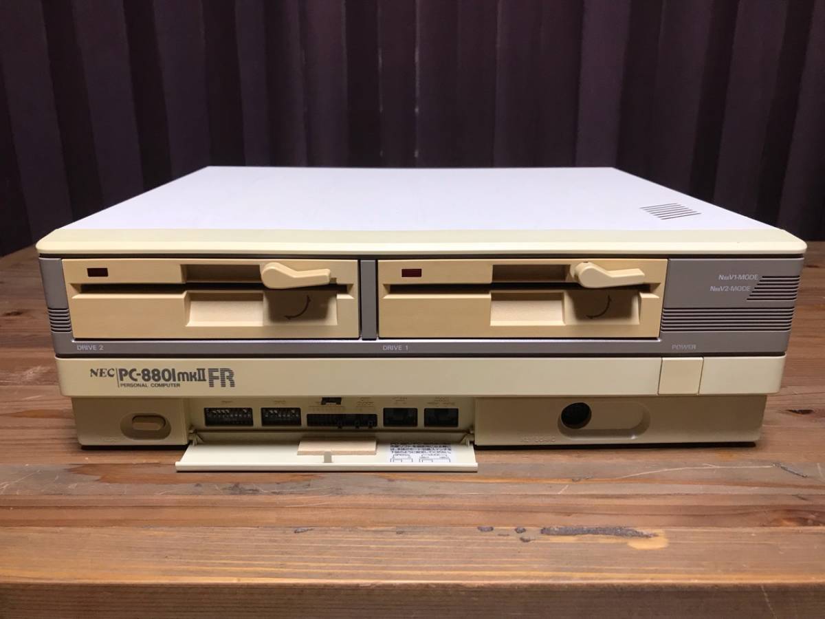 メンテ/ NEC PC-8801mkII FR + キーボード FM音源 YM2203 /サウンド