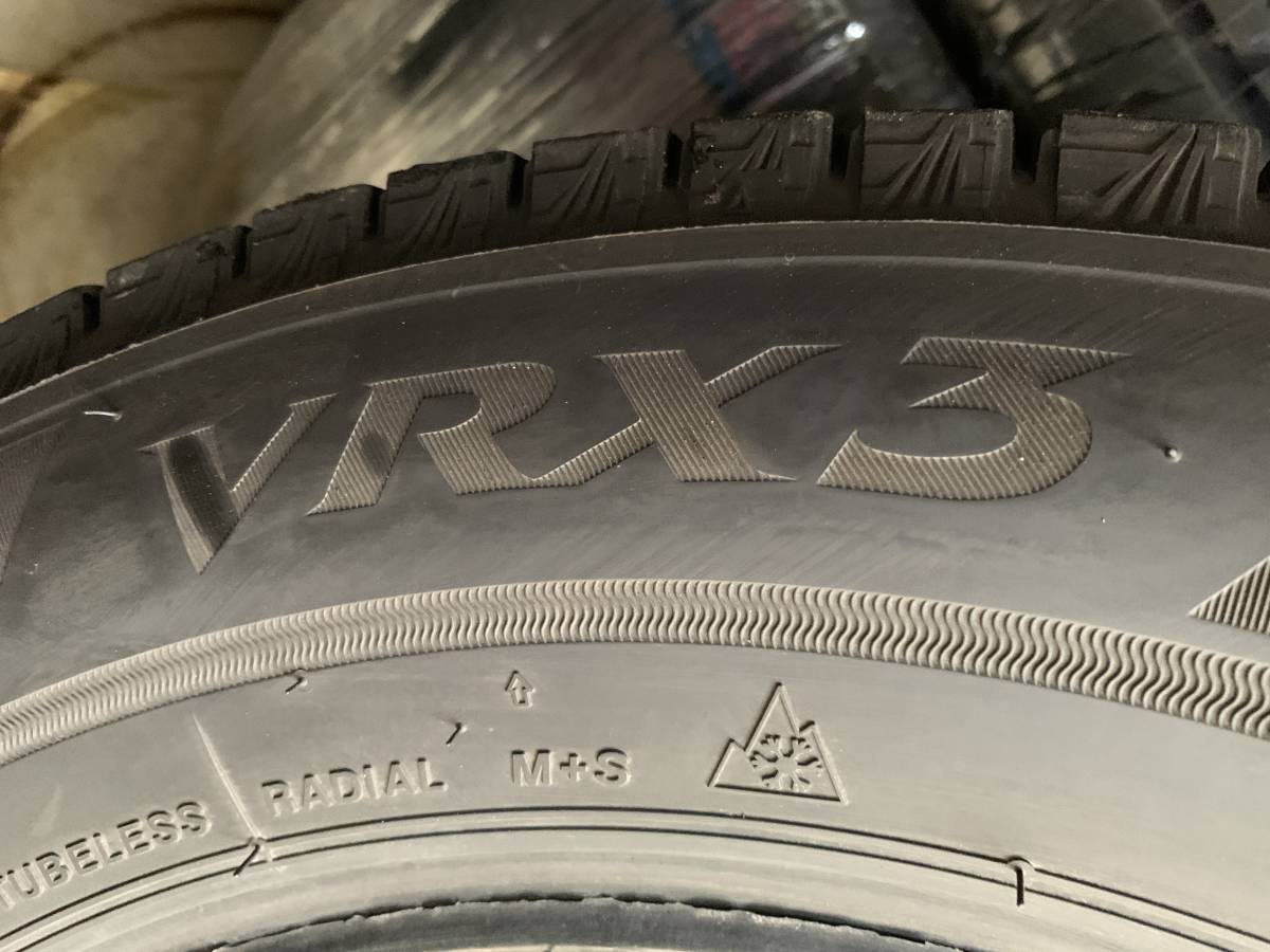 バリ山の極上品! 2021年製 205/60R16 BRIDGESTONE VRX3 BLIZZAK 