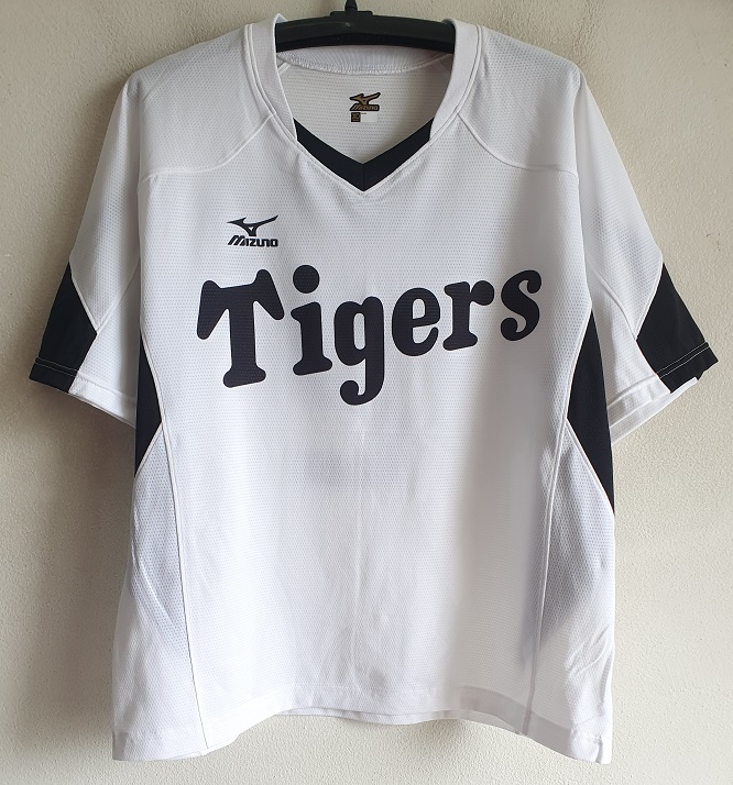 ミズノ 阪神タイガース 北條史也選手支給品 ベースボールTシャツ#2 XO
