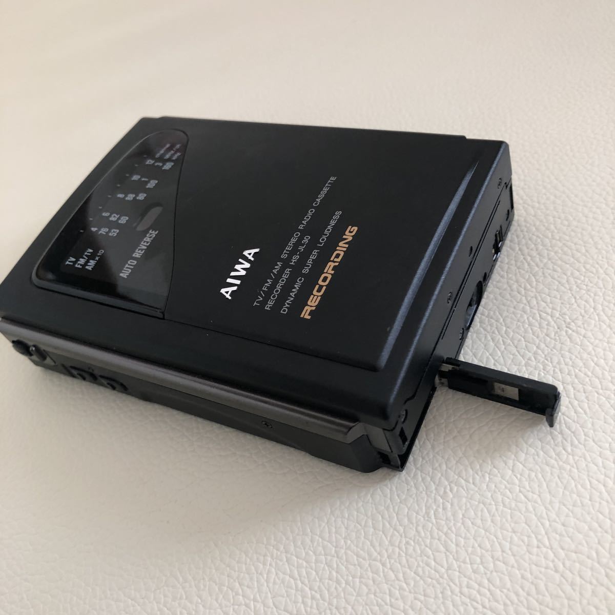 動作品 AIWA FM/AMカセットレコーダーHS-JL30 アイワラジオテープ