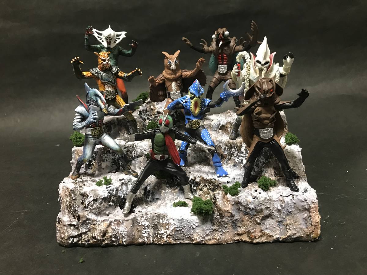 ジオラマ(台座のみ)オーダーメイド☆HG仮面ライダー・ウルトラマン 