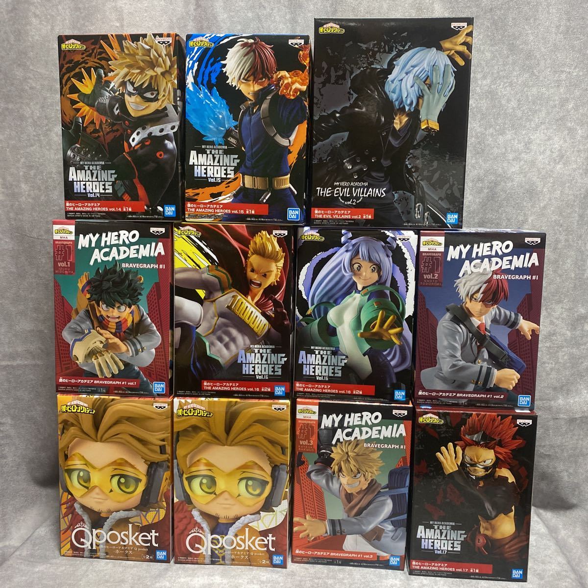 ヒロアカフィギュア11体セット 僕のヒーローアカデミア フィギュア 11