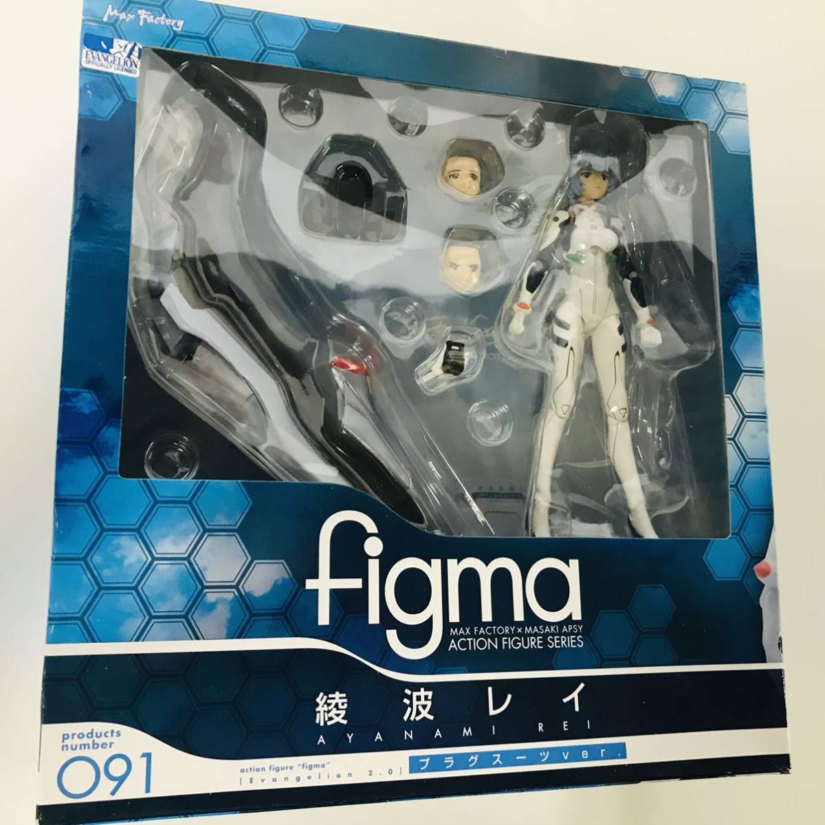 figma 091 新世紀エヴァンゲリオン 綾波レイ プラグスーツver