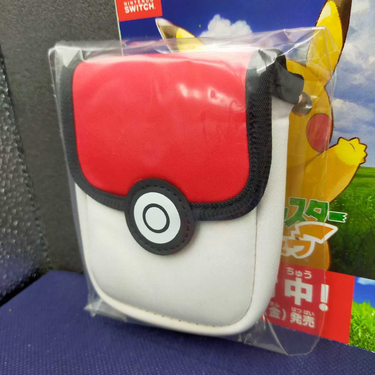 未開封保管品】モンスターボールPlus (ミュウ入・非売品ポーチ付)と 
