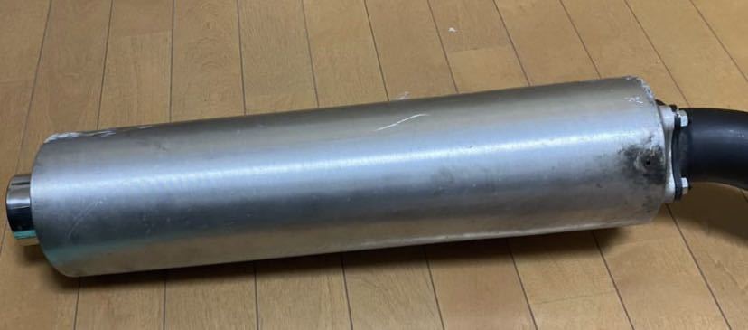 インパルス GK7CA GSX400 純正マフラー WR'Sサイレンサー 車検