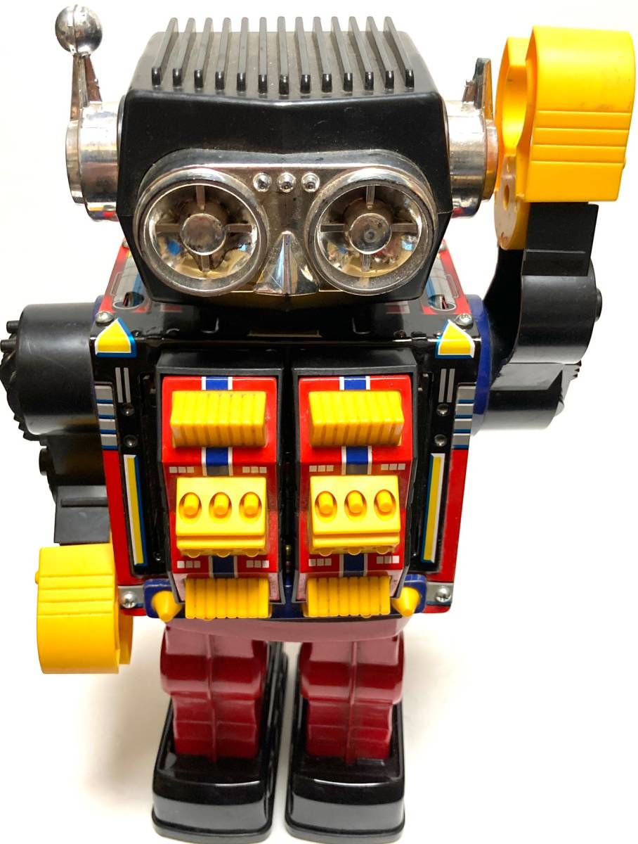当時物 堀川玩具 ジャンボ 火星大王 ブリキ ニューアクショントーイ レトロ 堀川玩具 当時物 昭和 ニューアクショントーイ ジャンボ 火星大王