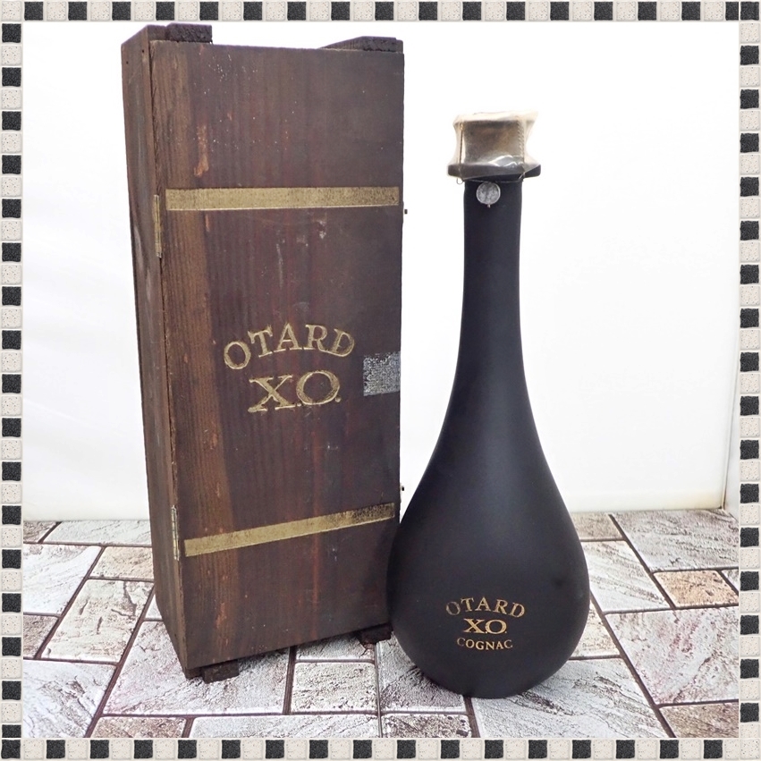 飲料・酒 【未開栓】OTARD X.O コニャック ロングネックボトル ブランデー