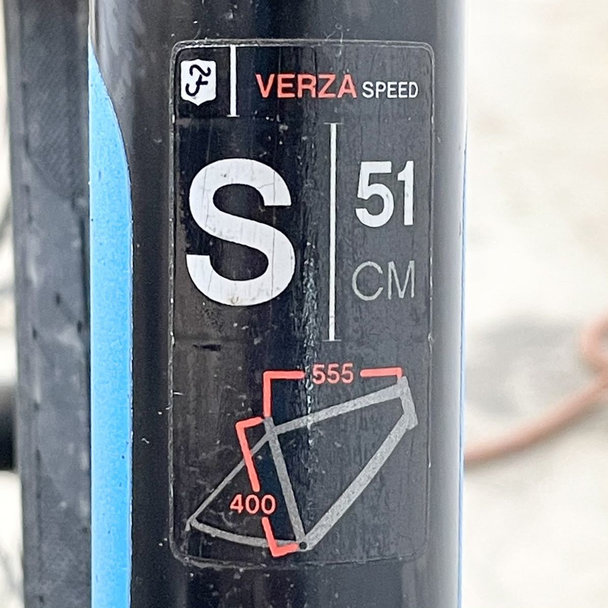 235＊中古品 FELT フェルト クロスバイク VELZA SPEED 50 Sサイズ 700×32C