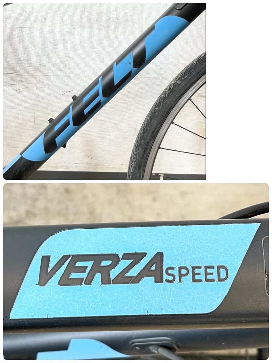 235＊中古品 FELT フェルト クロスバイク VELZA SPEED 50 Sサイズ 700×32C