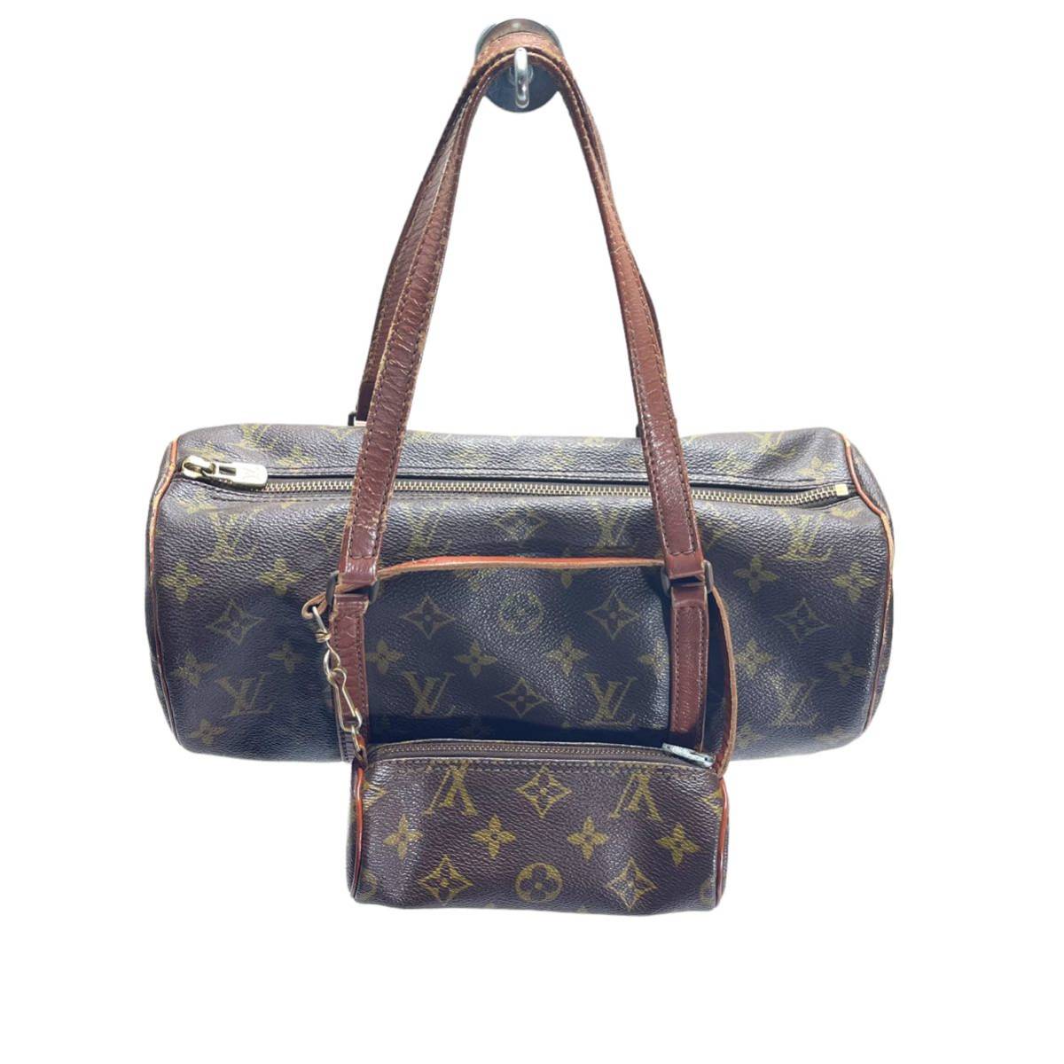 LOUIS VUITTON ルイヴィトン パピヨン30 ポーチ付き モノグラム 