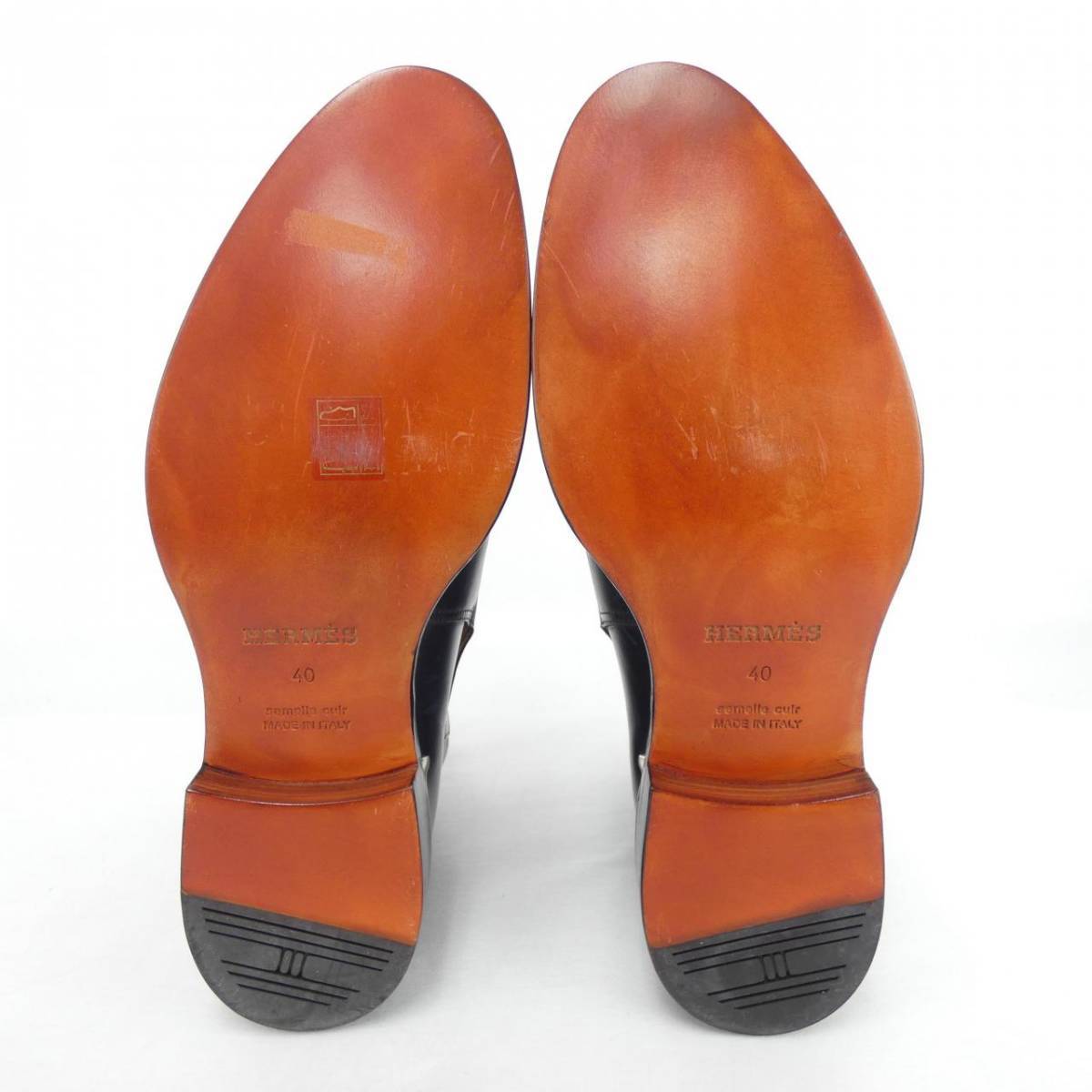 新品同様 HERMES エルメス 最高峰 ジョッパーブーツ Jodhpur Boots☆40
