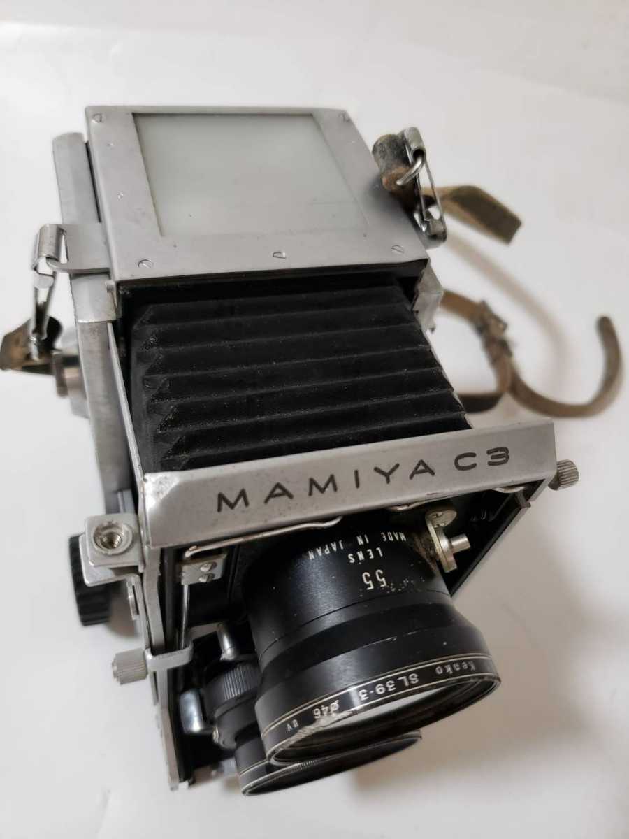 マミヤ MAMIYA C3 PROFESSIONAL 二眼レフ フィルムカメラ 動作未確認
