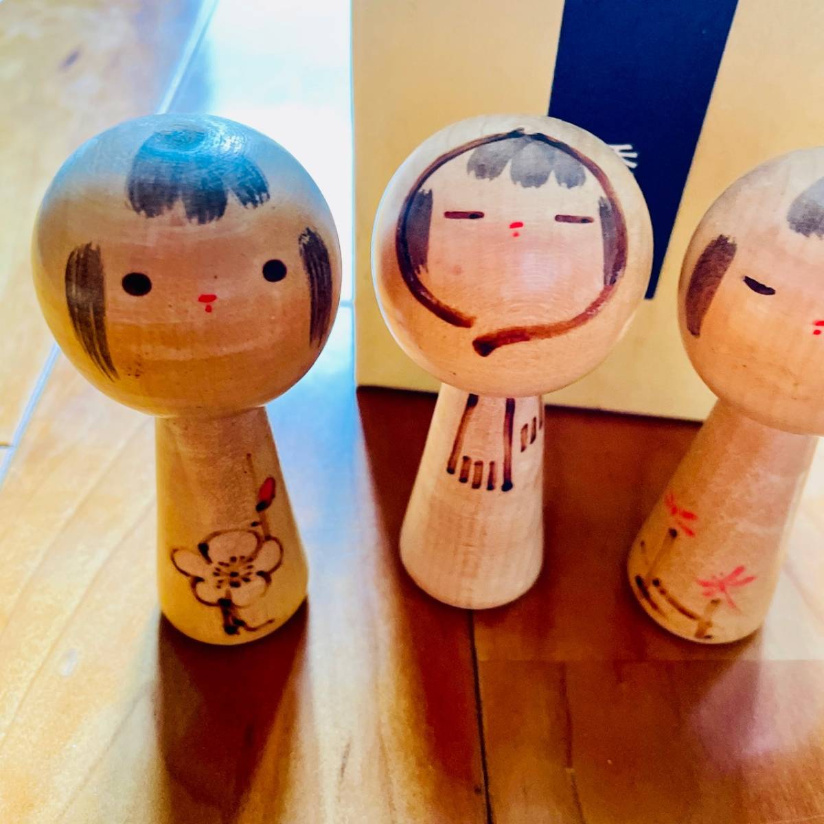 創作こけし　村上けん一作　夕曇　31㎝ 国内在庫即発送 【希少】創作こけし 村上けん一 四季 コレクター必見