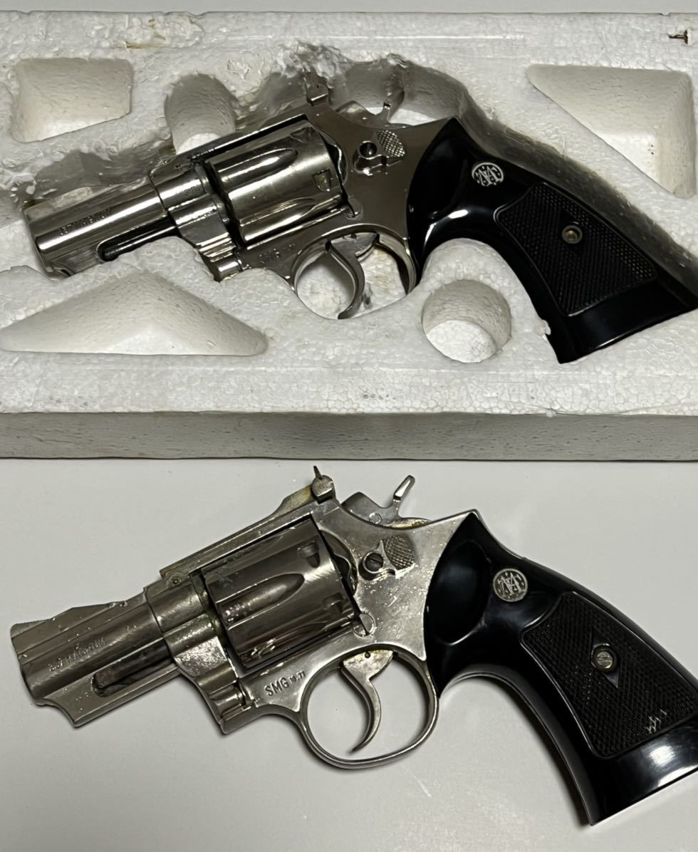 おまけ付き Magnum 357 金属モデルガン SMITH&WESSON