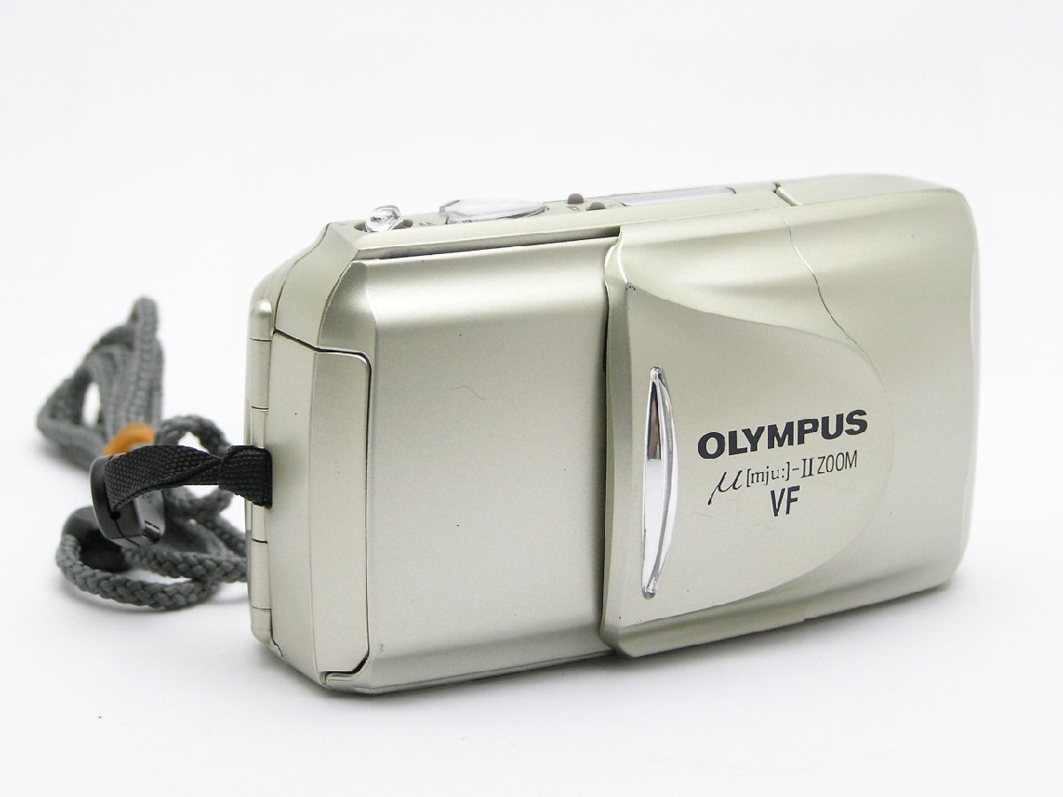 【ジャンク】OLYMPUS オリンパス μ-Ⅱ mju zoom VF OLYMPUS μ[mju:]-Ⅱ ZOOM フィルムカメラ ジャンク付属品完備